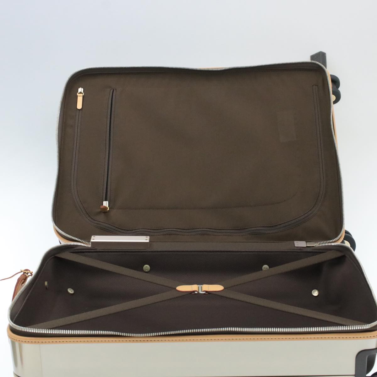 LOUIS VUITTON Monogram Titanium Horizon 55 Roller Suitcase M41226 LV ak157S