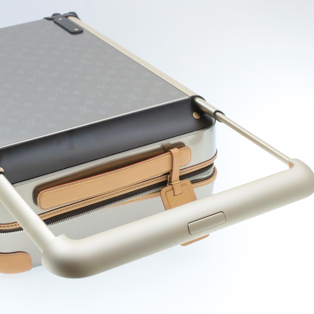 LOUIS VUITTON Monogram Titanium Horizon 55 Roller Suitcase M41226 LV ak157S