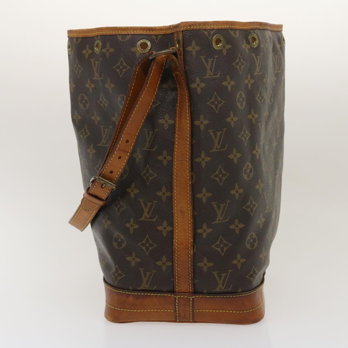 LOUIS VUITTON Monogram Noe Shoulder Bag M42224 LV tp096