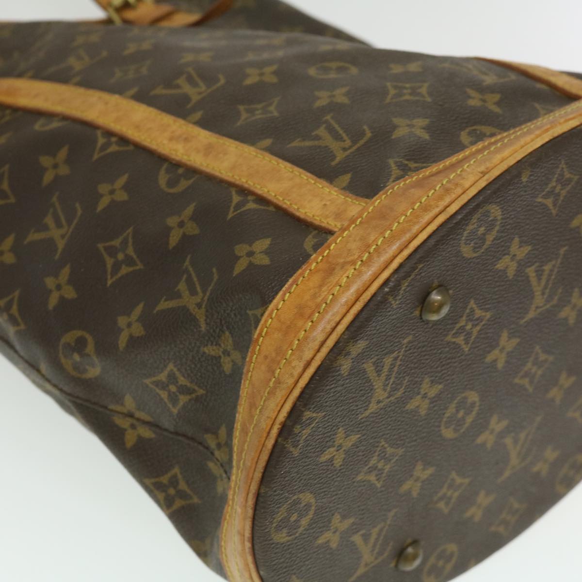 LOUIS VUITTON Monogram Bucket GM Shoulder Bag M42236 LV fm1478