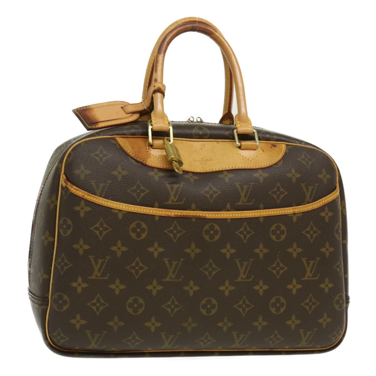 LOUIS VUITTON Monogram Deauville Hand Bag M47270 LV 29680