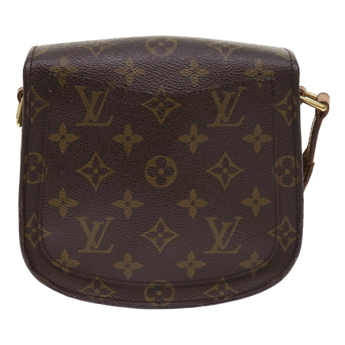 LOUIS VUITTON Monogram Saint Cloud PM Shoulder Bag M51244 LV rd4937
