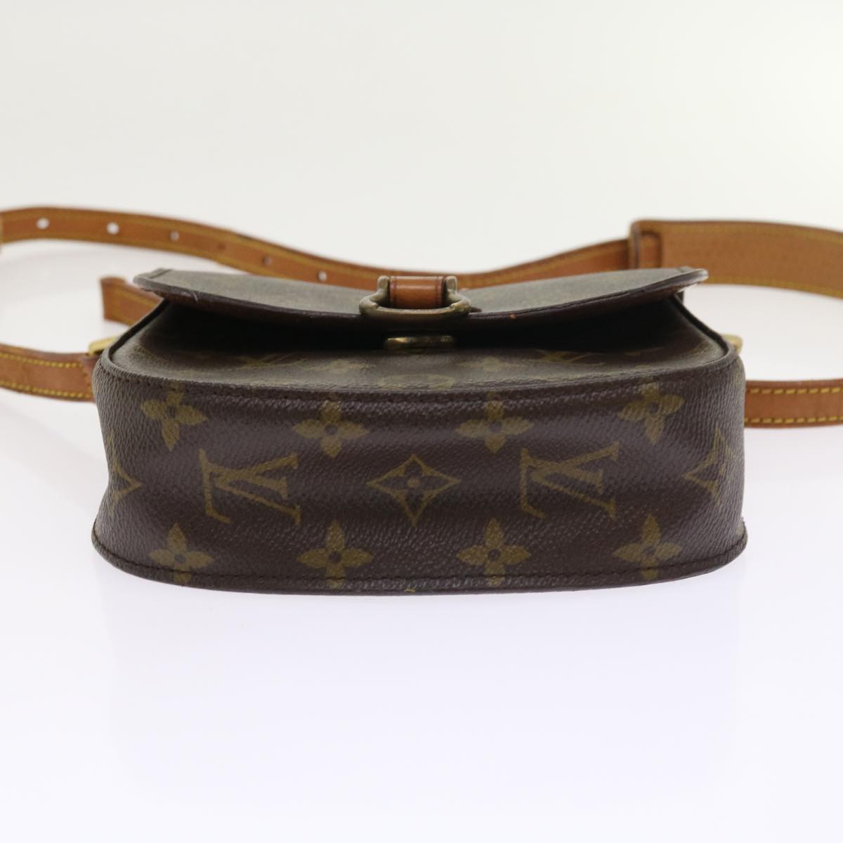 LOUIS VUITTON Monogram Saint Cloud PM Shoulder Bag M51244 LV rd4937