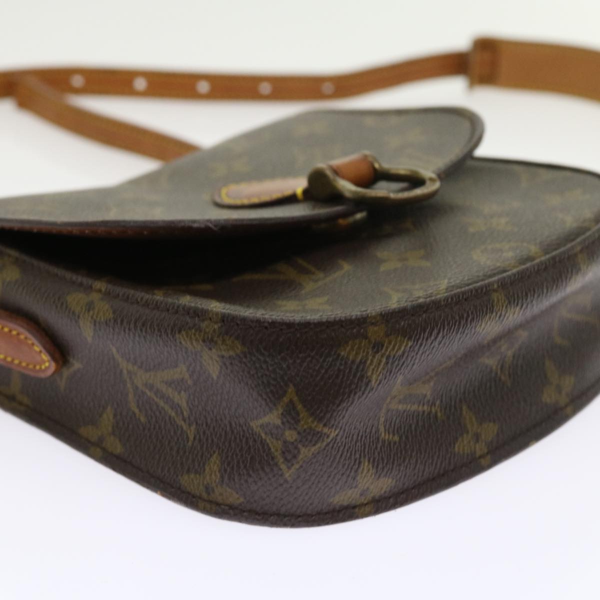 LOUIS VUITTON Monogram Saint Cloud PM Shoulder Bag M51244 LV rd4937