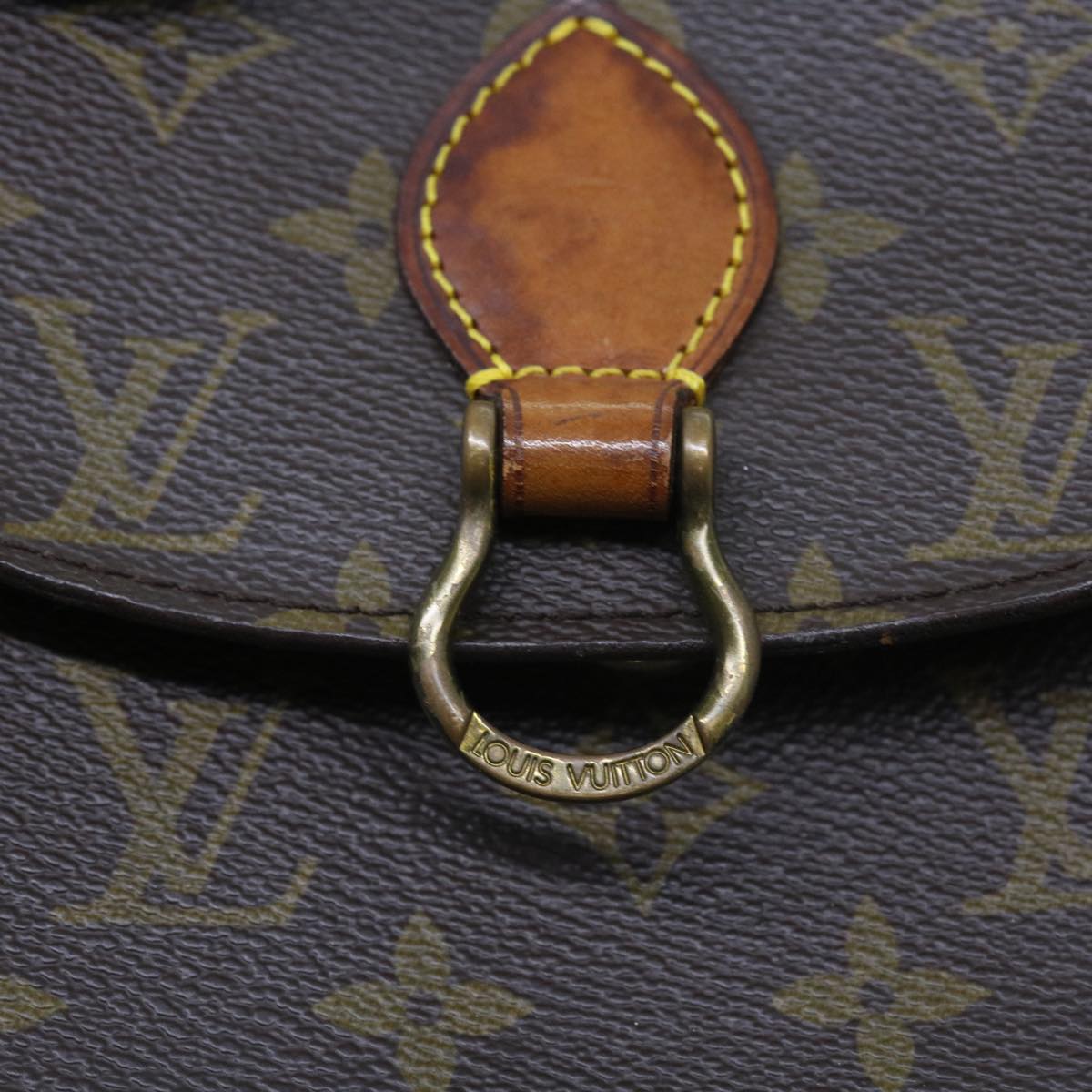 LOUIS VUITTON Monogram Saint Cloud PM Shoulder Bag M51244 LV rd4937