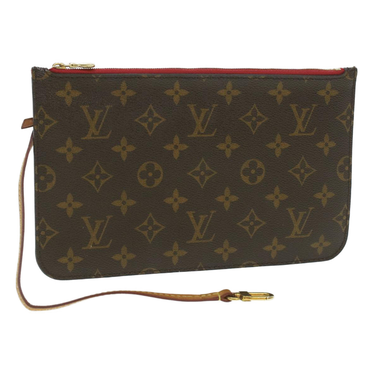LOUIS VUITTON Monogram Neverfull MM Pouch LV 37756