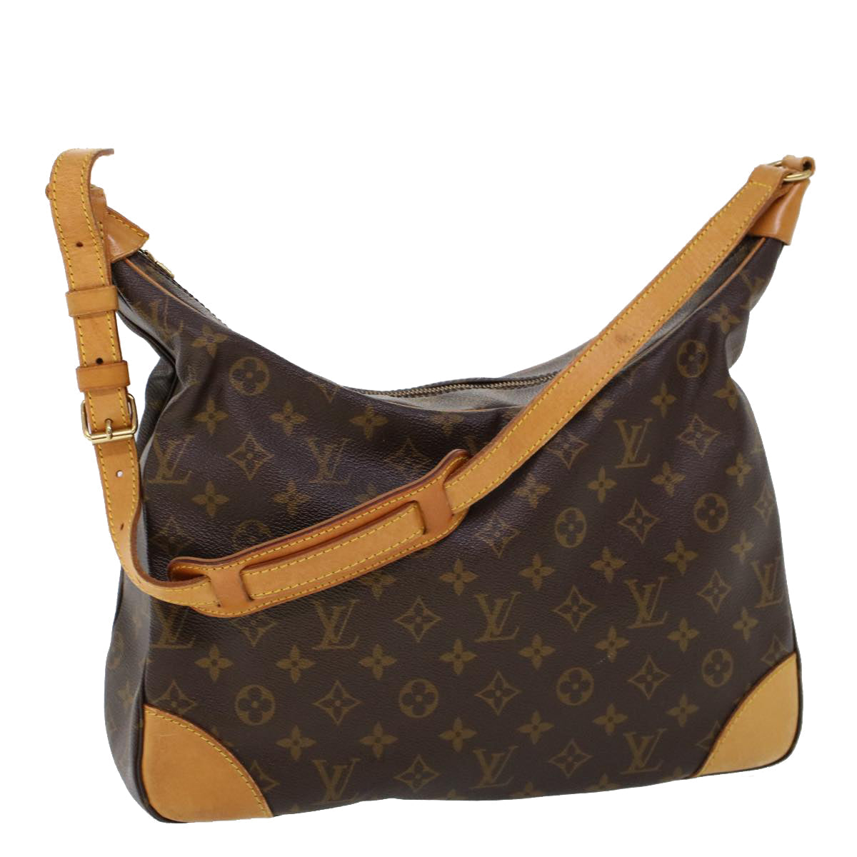 LOUIS VUITTON Monogram Boulogne 35 Shoulder Bag M51260 LV 47467