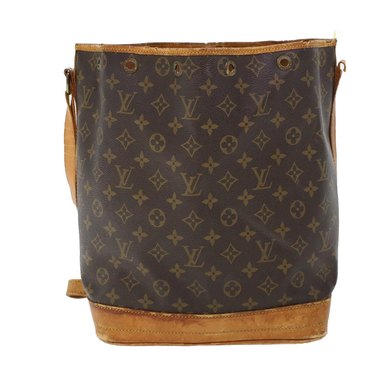LOUIS VUITTON Monogram Noe Shoulder Bag M42224 LV 37744