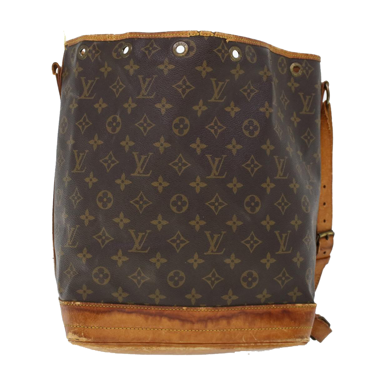 LOUIS VUITTON Monogram Noe Shoulder Bag M42224 LV 37744