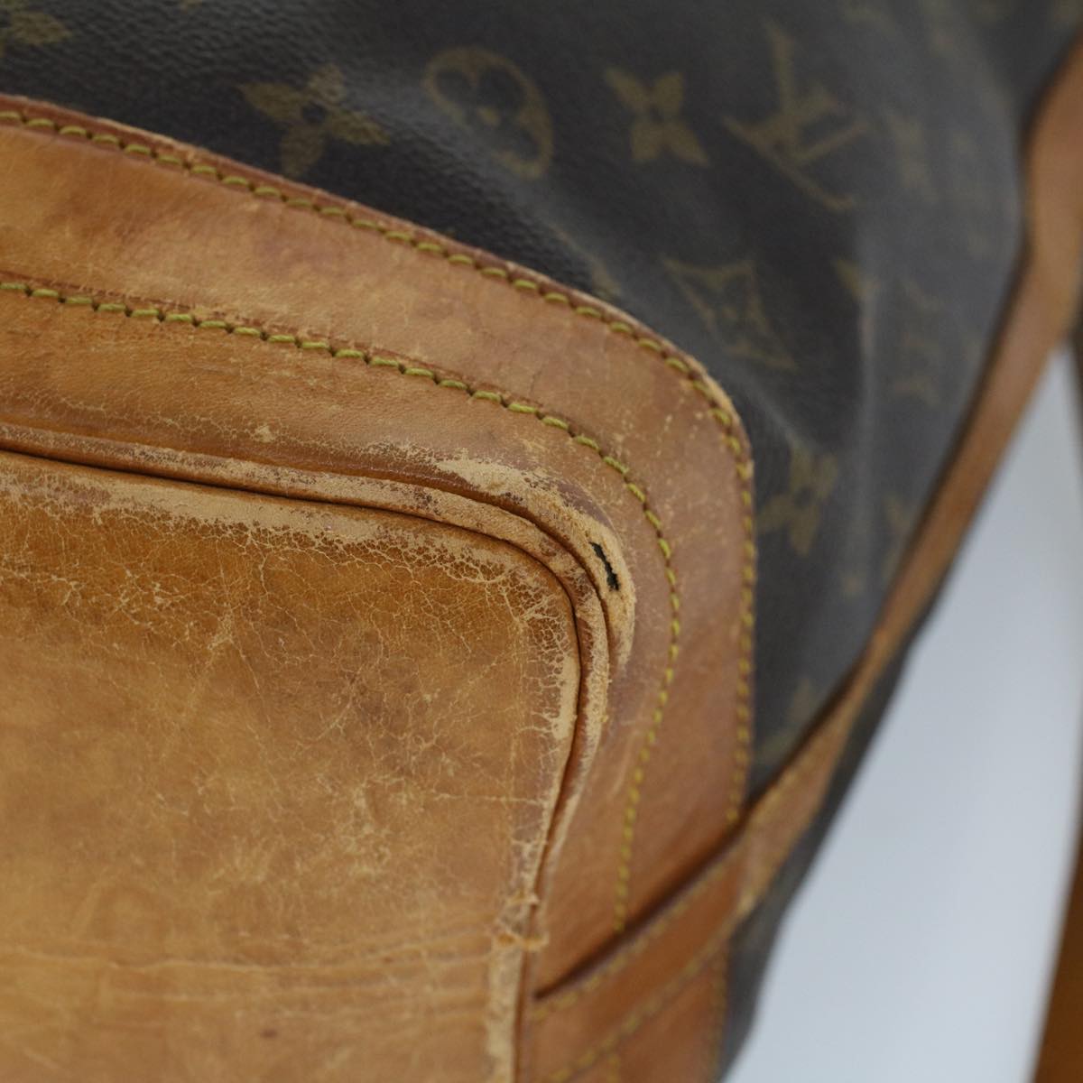 LOUIS VUITTON Monogram Noe Shoulder Bag M42224 LV 37744