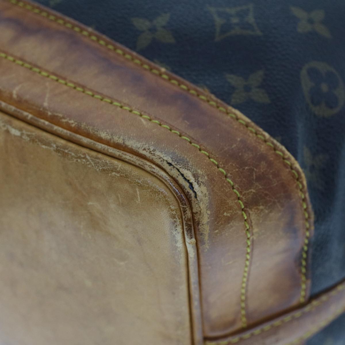 LOUIS VUITTON Monogram Noe Shoulder Bag M42224 LV 37744