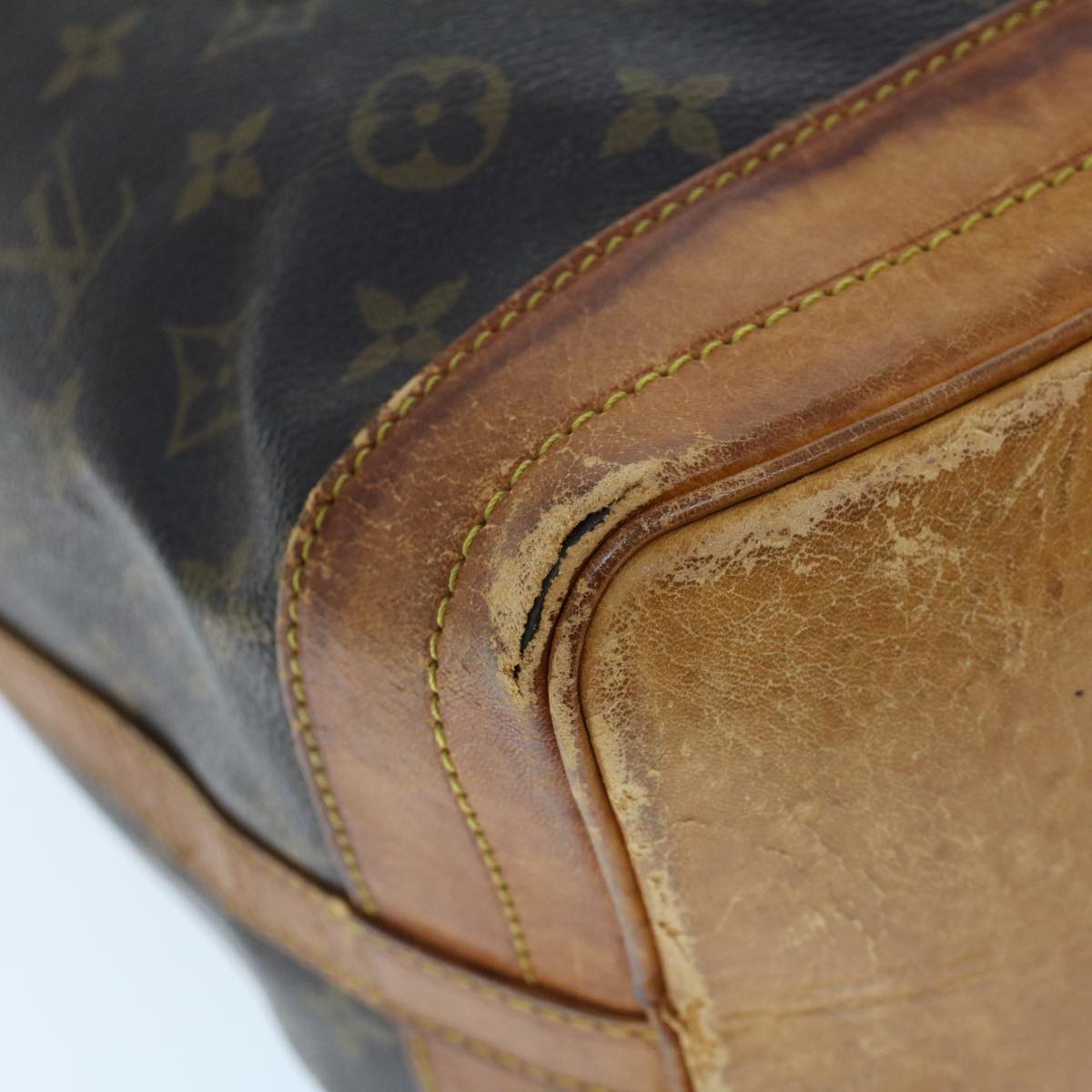 LOUIS VUITTON Monogram Noe Shoulder Bag M42224 LV 37744