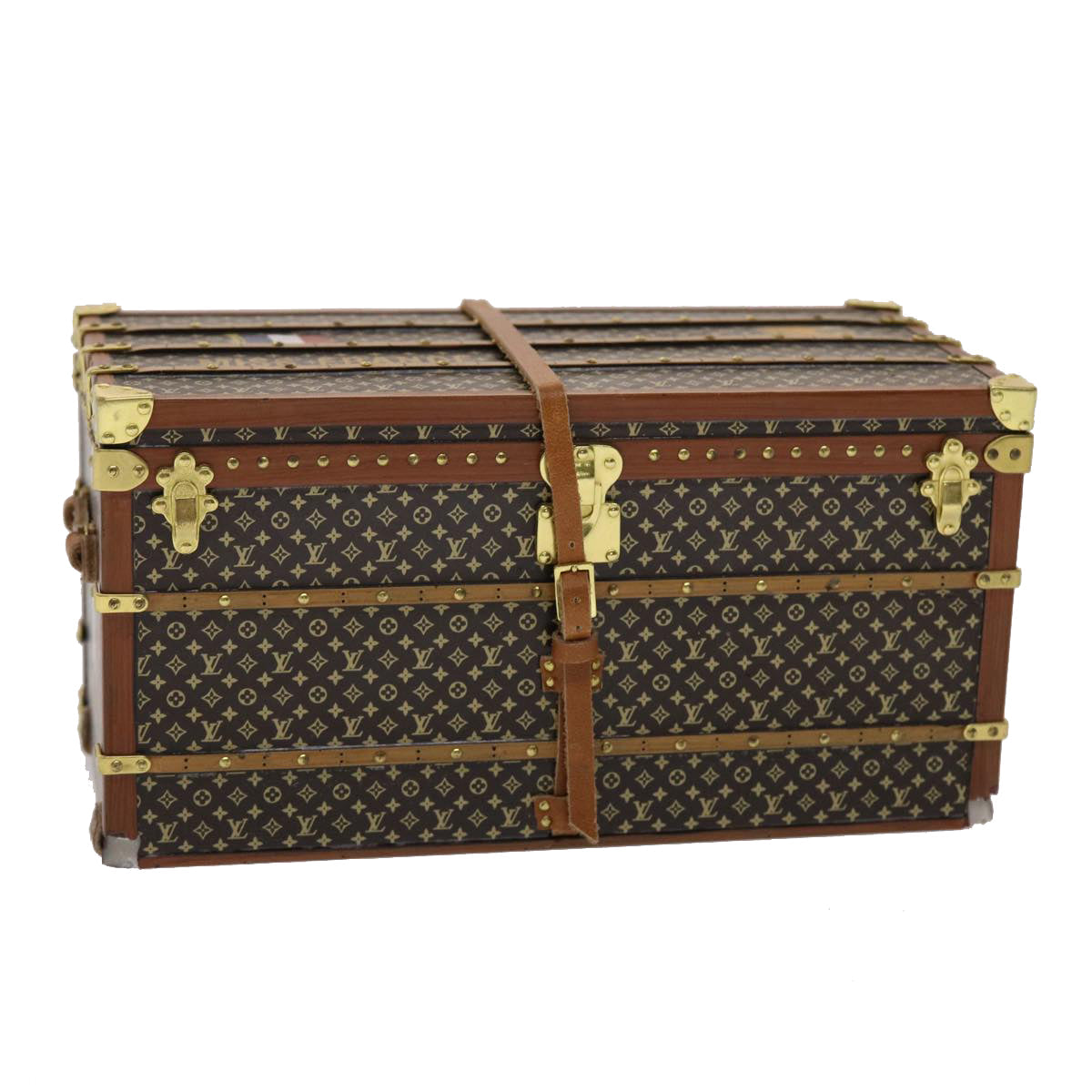 LOUIS VUITTON Monogram Miss France Paper Weight Brown M99408 LV 35337