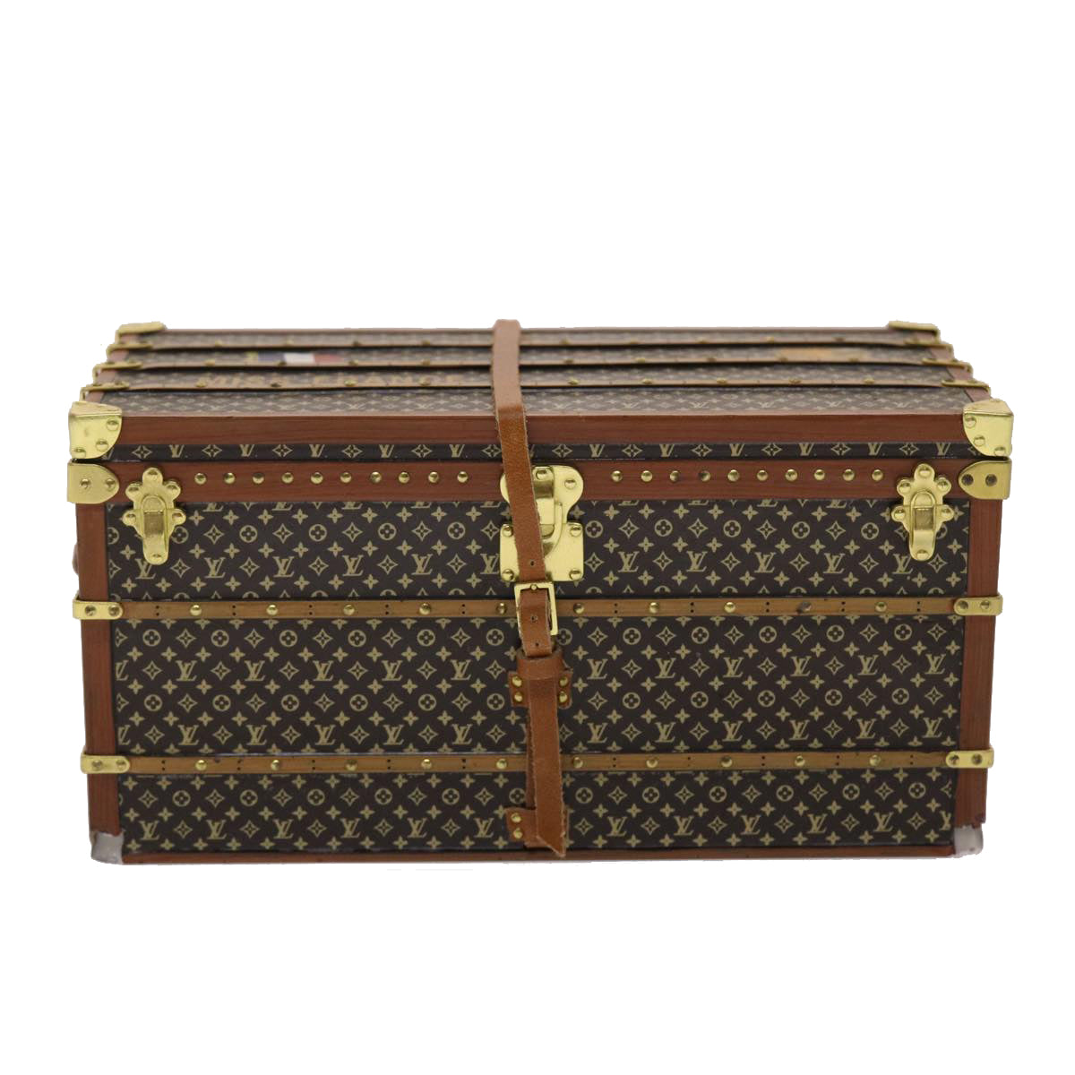 LOUIS VUITTON Monogram Miss France Paper Weight Brown M99408 LV 35337