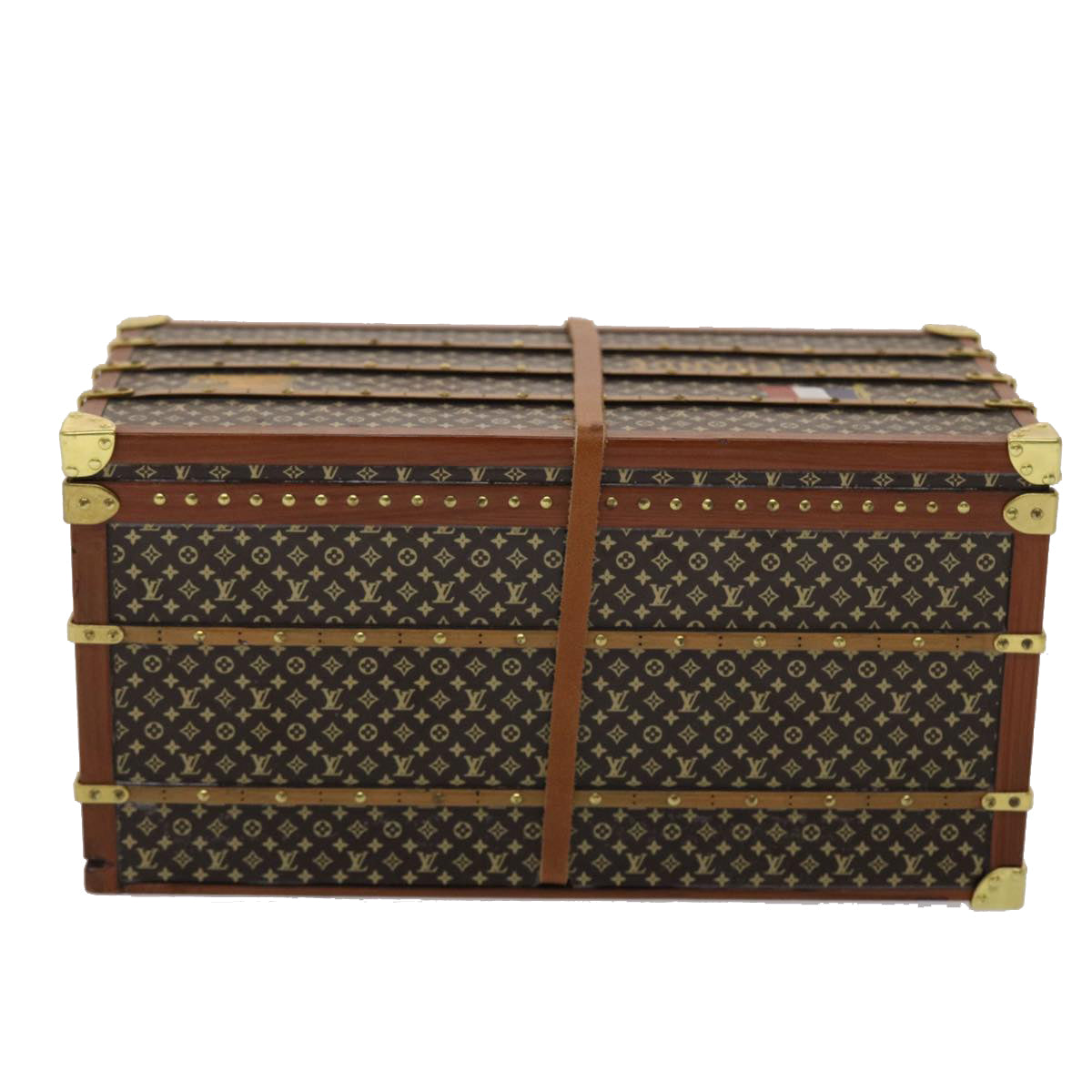 LOUIS VUITTON Monogram Miss France Paper Weight Brown M99408 LV 35337
