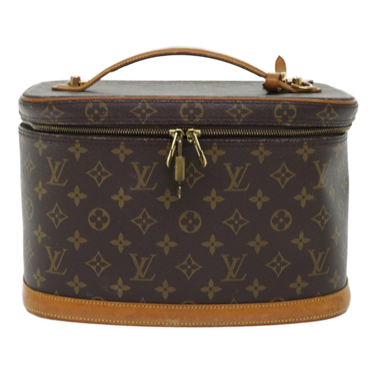 LOUIS VUITTON Monogram Nice Hand Bag 2way M47280 LV cl245
