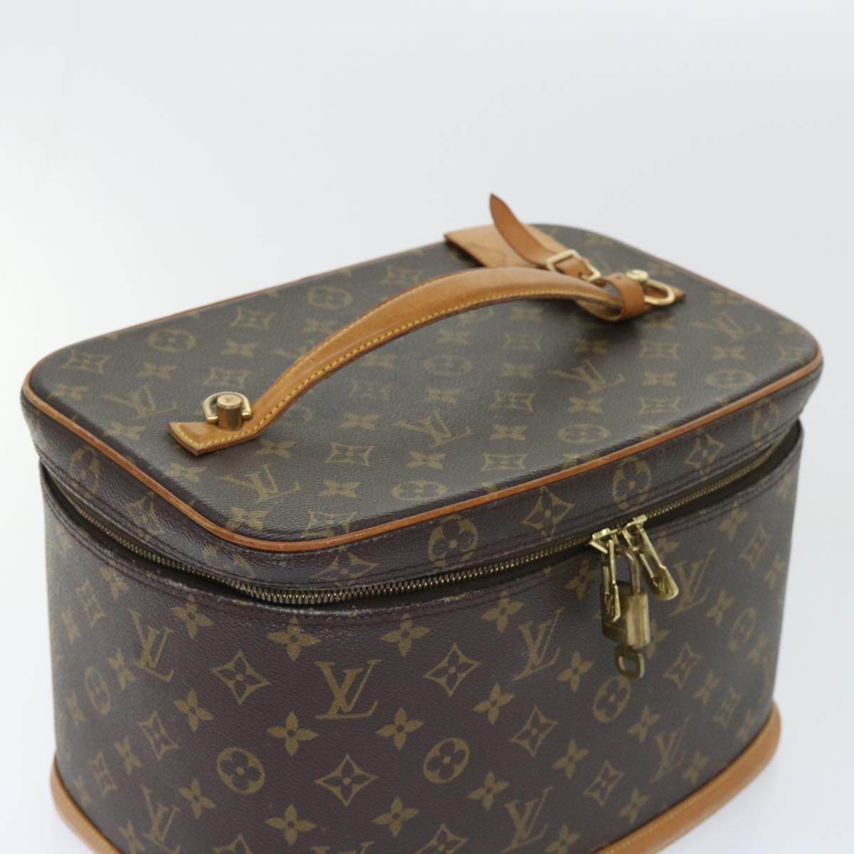 LOUIS VUITTON Monogram Nice Hand Bag 2way M47280 LV cl245