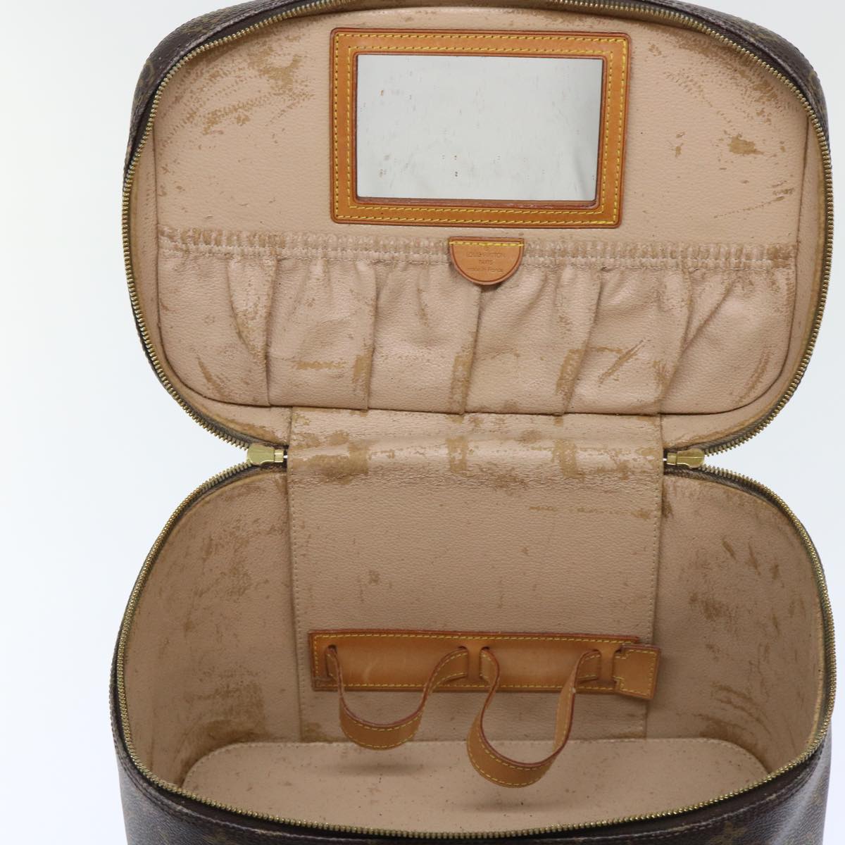 LOUIS VUITTON Monogram Nice Hand Bag 2way M47280 LV cl245