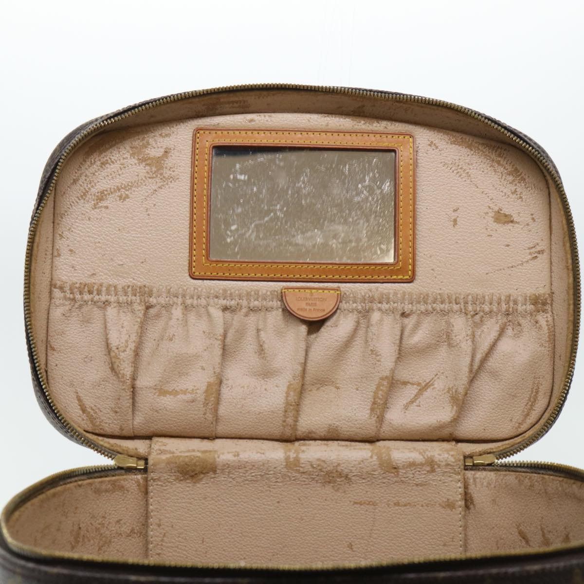 LOUIS VUITTON Monogram Nice Hand Bag 2way M47280 LV cl245
