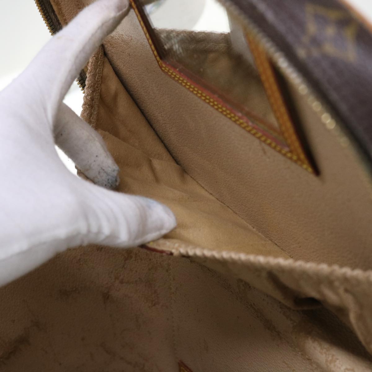 LOUIS VUITTON Monogram Nice Hand Bag 2way M47280 LV cl245