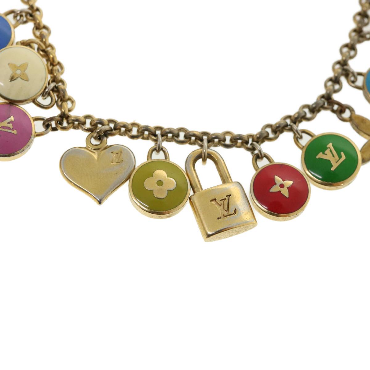LOUIS VUITTON Porte Cles Cianne Pastilles Bag Charm Chain M65386 LV yk2167