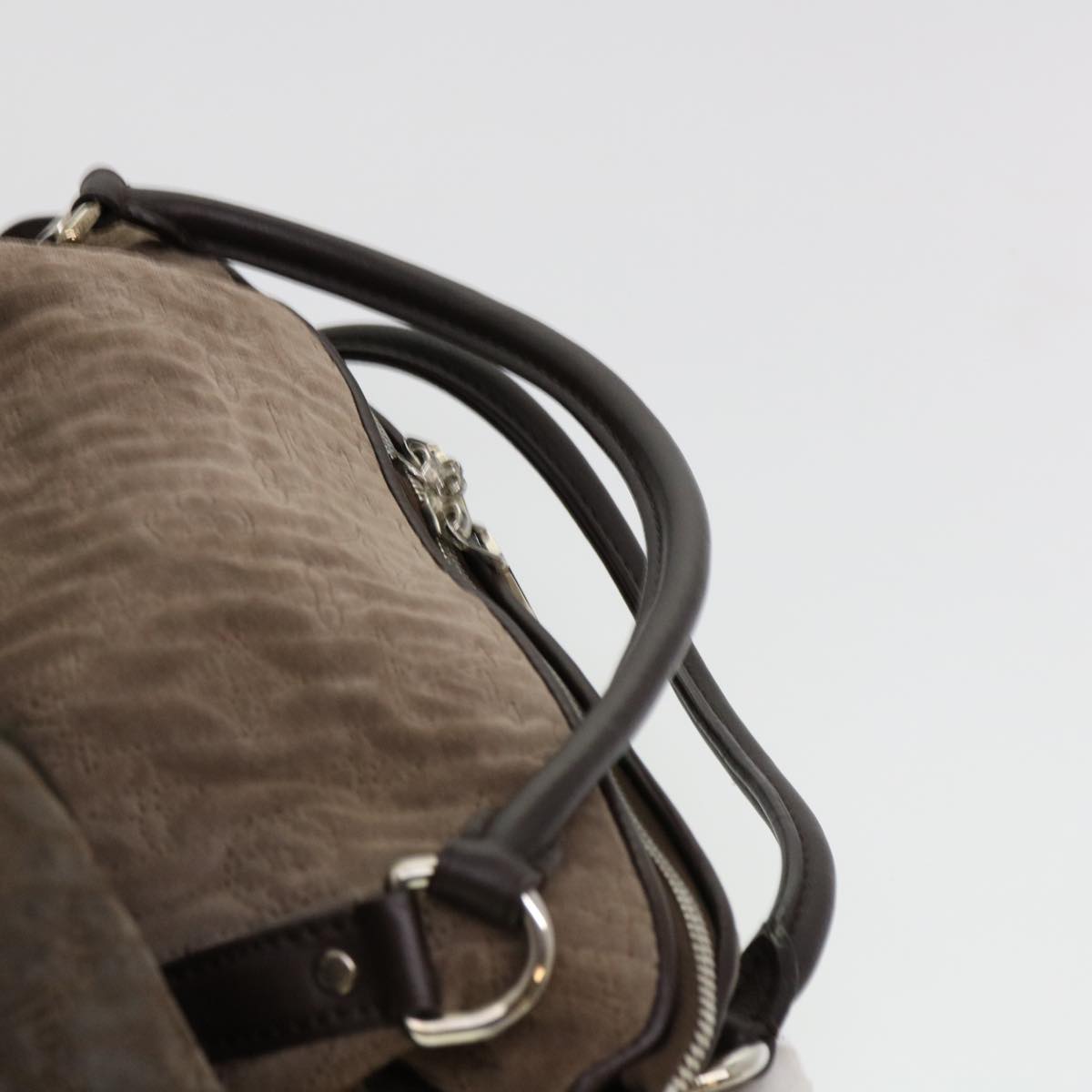 LOUIS VUITTON Monogram Antheia Ixia PM Hand Bag Brown Granite M94201 jk1227