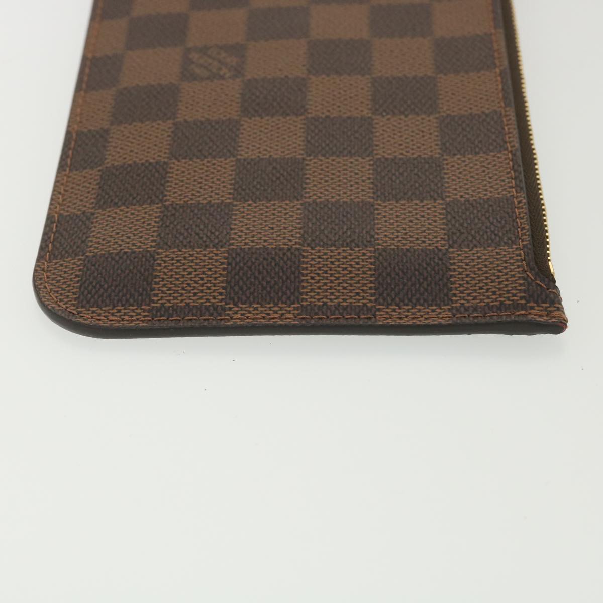 LOUIS VUITTON Damier Ebene Neverfull PM Pouch LV bs4447
