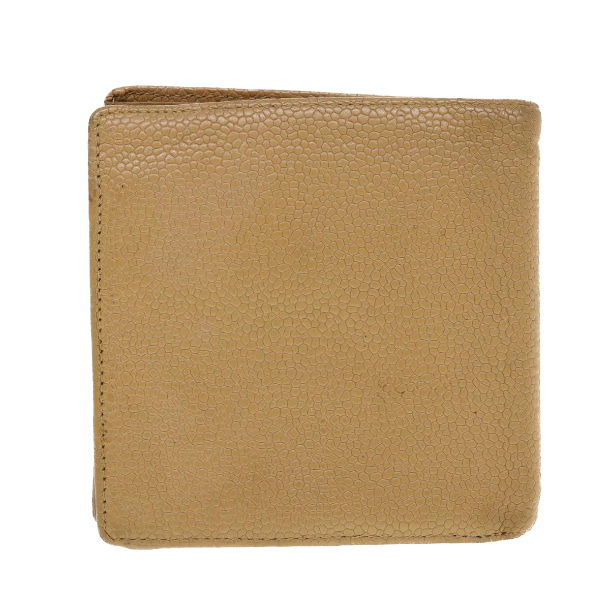 Luxury Chanel Wallet Caviar Skin Beige CC  ti1127