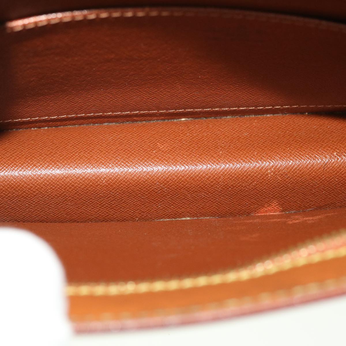 LOUIS VUITTON Epi Pochette Homme Clutch Bag Brown M52528 LV ti1154