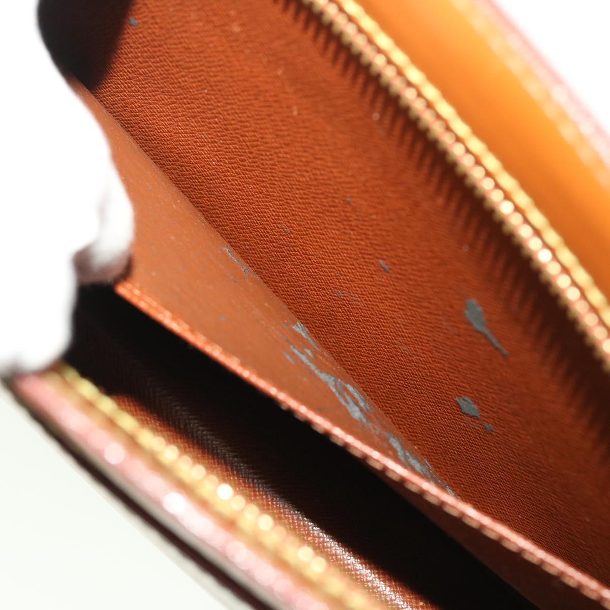 LOUIS VUITTON Epi Pochette Homme Clutch Bag Brown M52528 LV ti1154