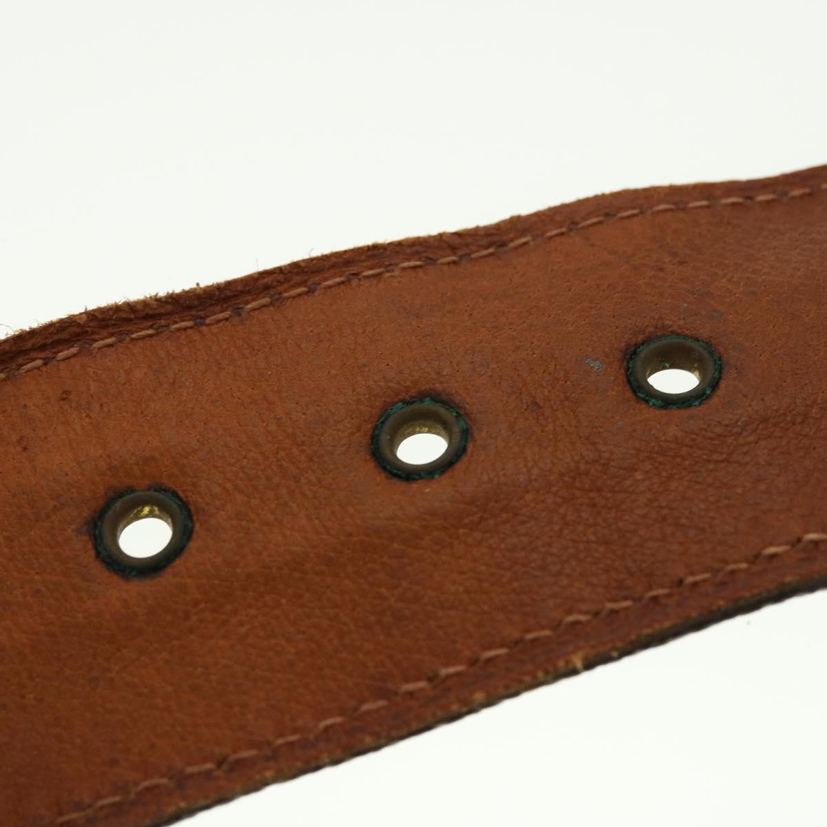 LOUIS VUITTON Monogram Belt Vintage 38.6"" LV ti1161
