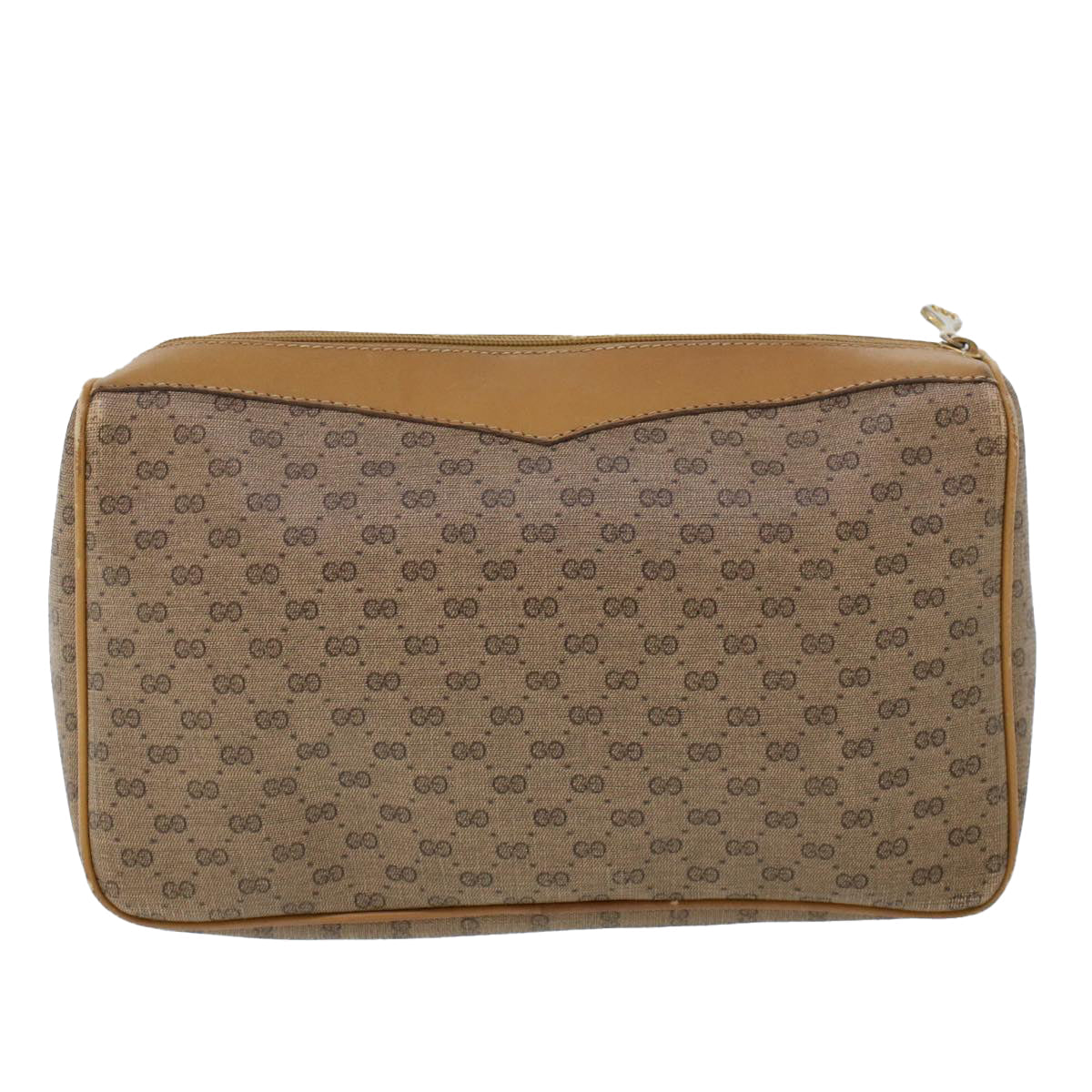 Luxury Gucci Micro GG Canvas Web Sherry Line Clutch Bag Beige 014 904 0018 1207