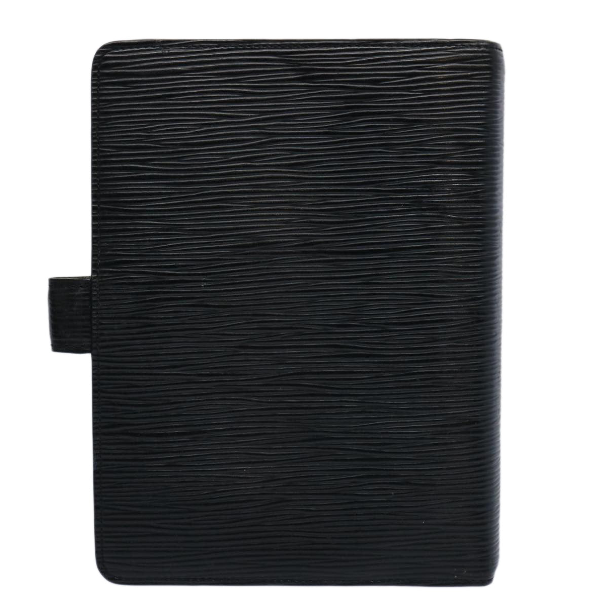 LOUIS VUITTON Epi Agenda MM Day Planner Cover Black R20042 LV ti1405