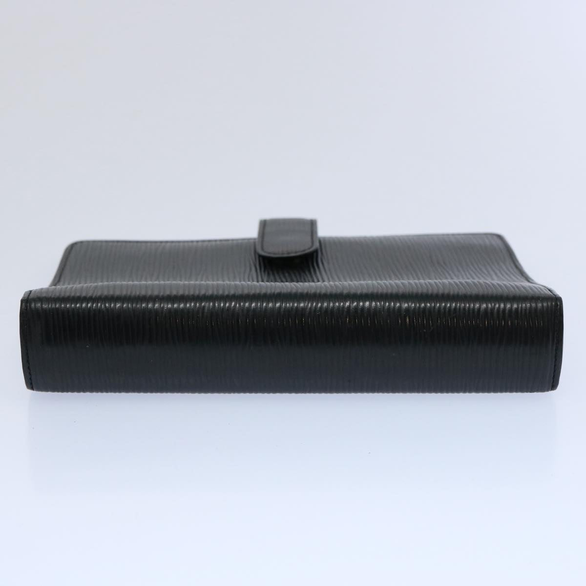 LOUIS VUITTON Epi Agenda MM Day Planner Cover Black R20042 LV ti1405