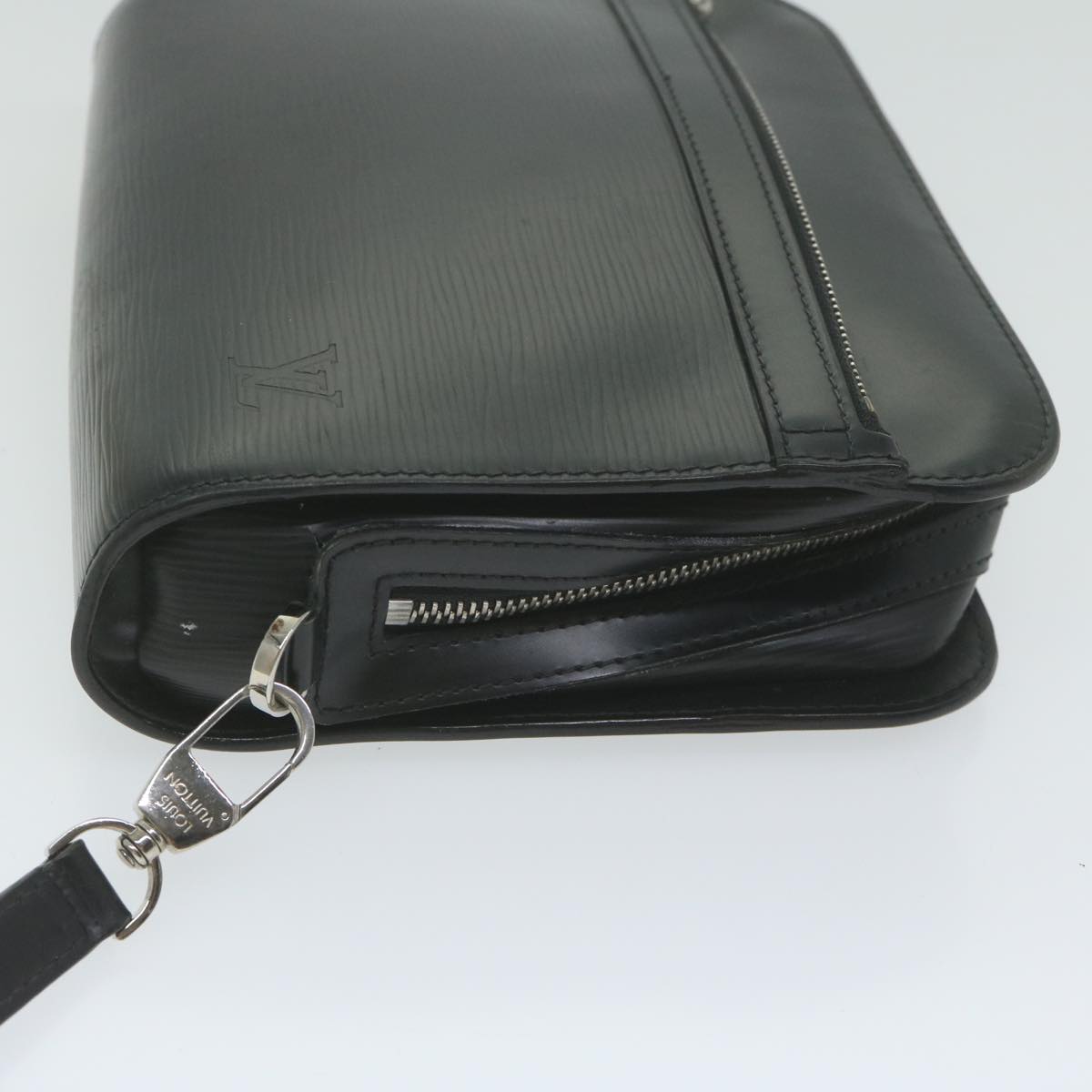 LOUIS VUITTON Epi Osh Clutch Bag Black M59362 LV ti1408