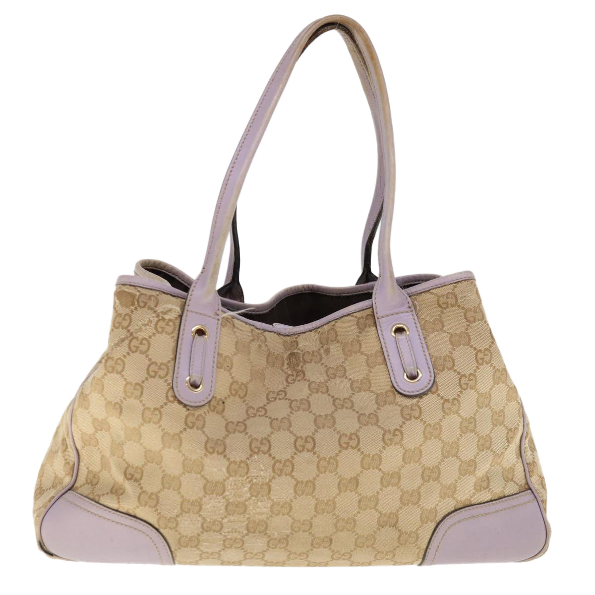 GUCCI GG Canvas Tote Bag Beige 163805 1492