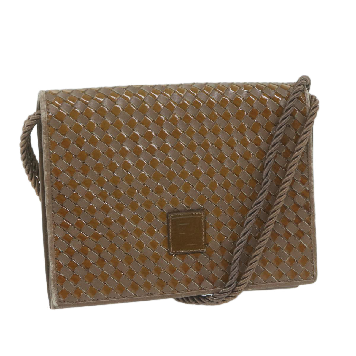 Luxury FendiShoulder Bag Leather Brownti1511