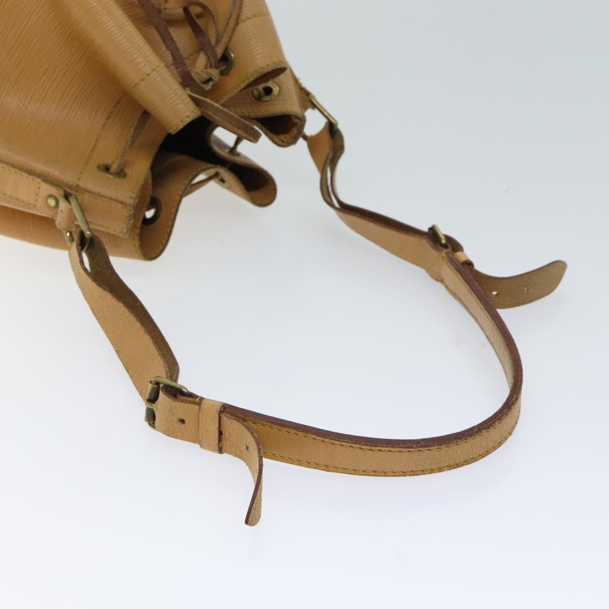LOUIS VUITTON Epi Noe Shoulder Bag Vintage Winnipeg Beige M44006 LV ti1593