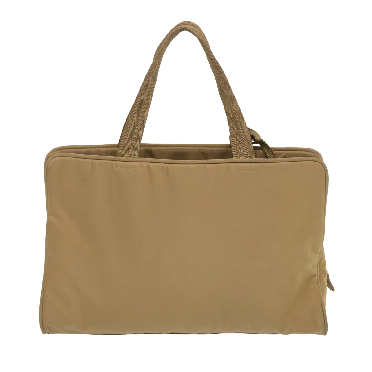 Luxury PradaHand Bag Nylon Beige ti1597