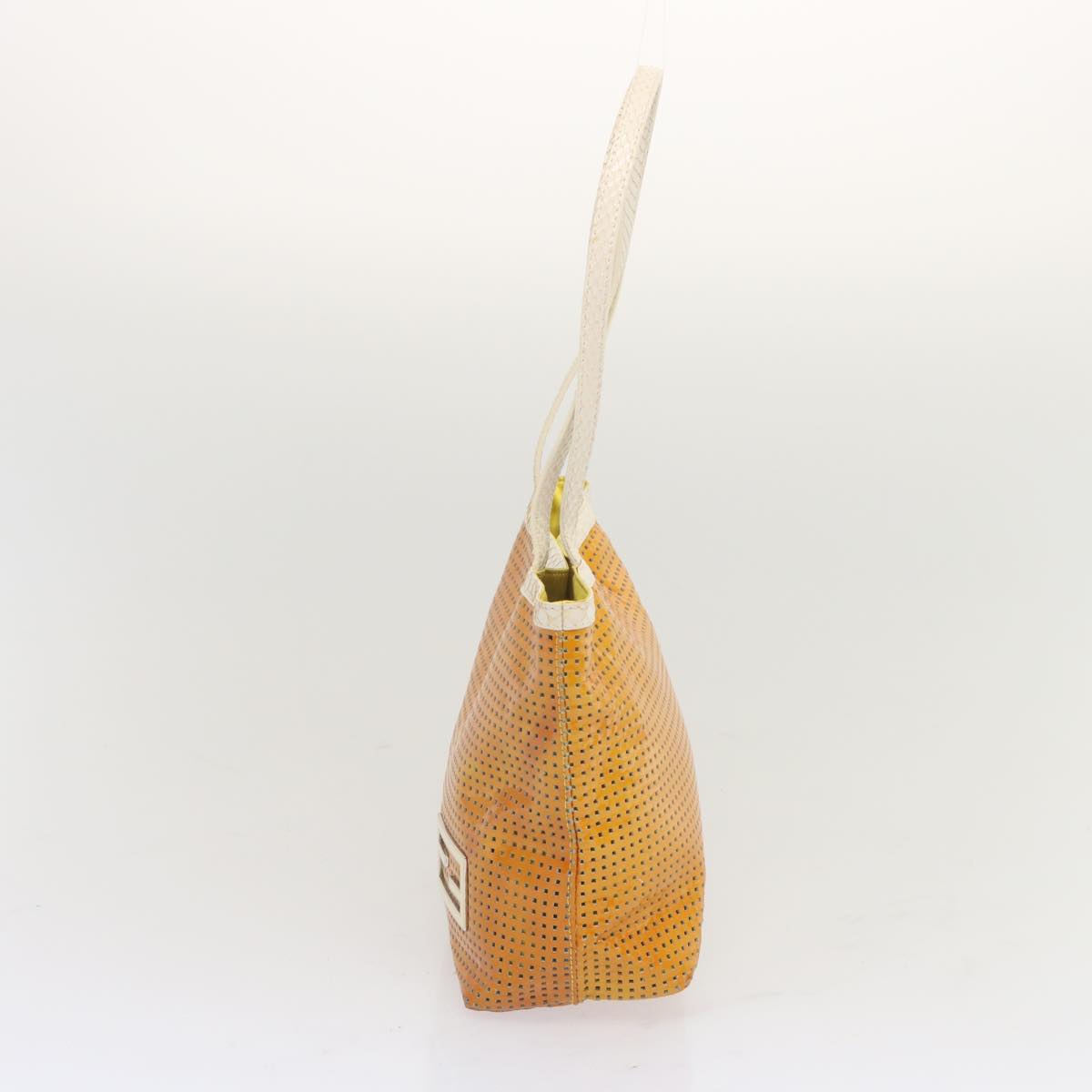 Luxury FendiTote Bag Patent leather Yellowti1601