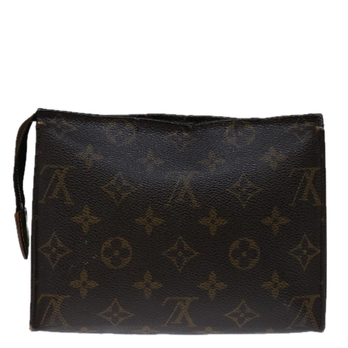 LOUIS VUITTON Monogram Poche Toilette 19 Pouch M47544 LV ti1611