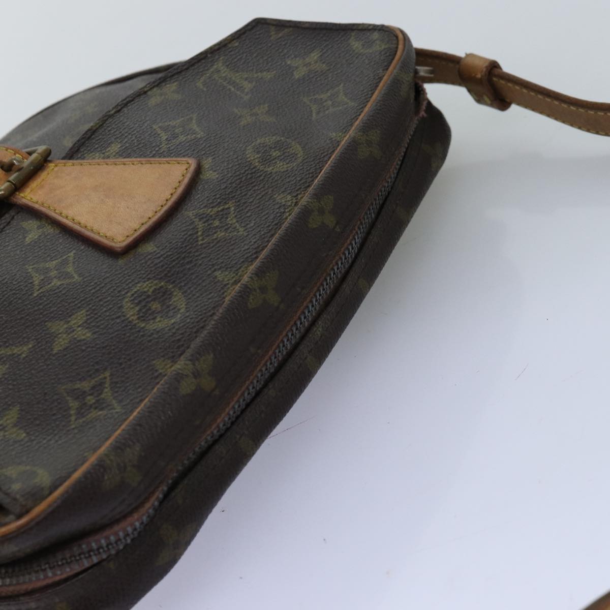 LOUIS VUITTON Monogram Jeune Fille GM Shoulder Bag M51225 LV ti1720
