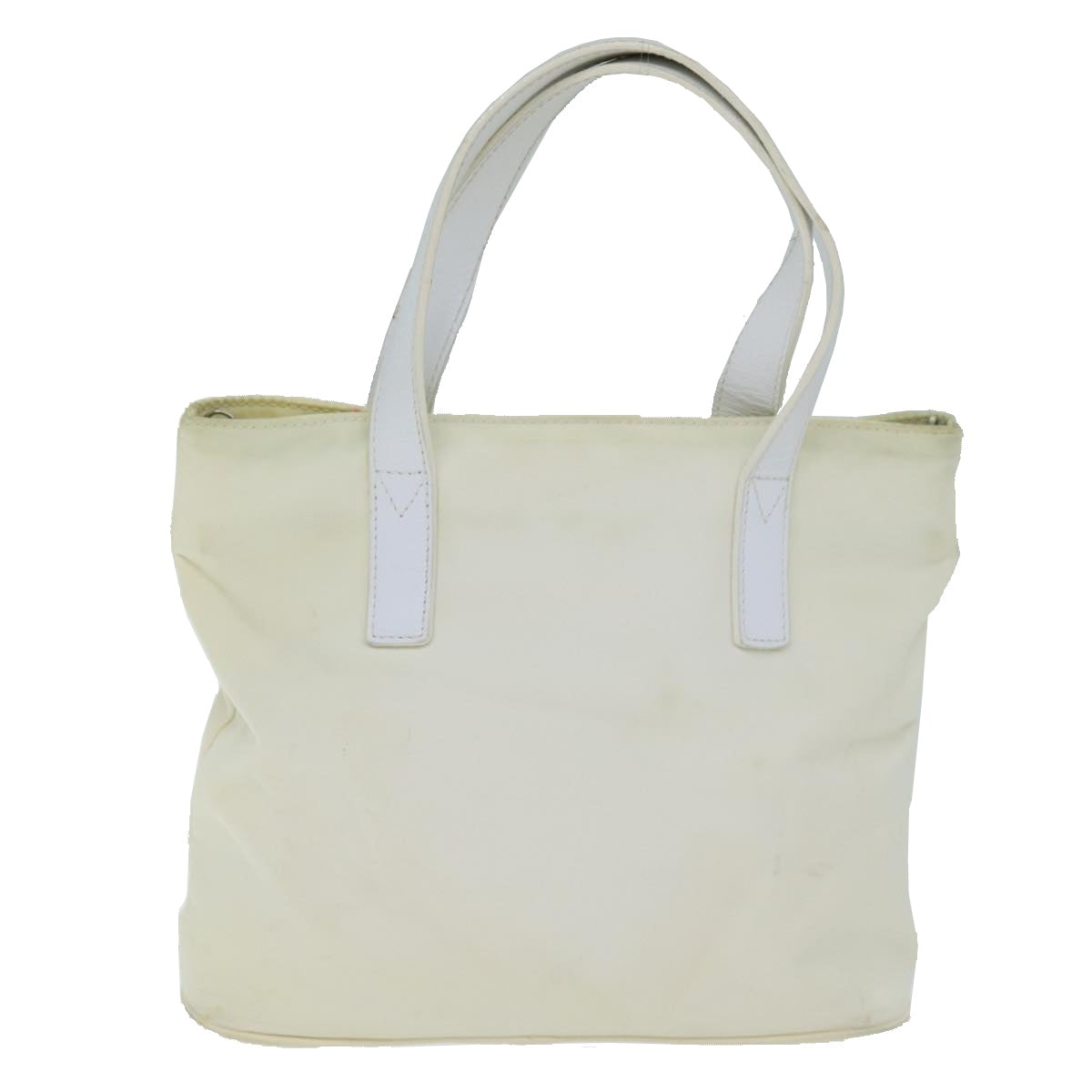 Luxury Fendi Hand Bag Nylon 2way Whiteti1732