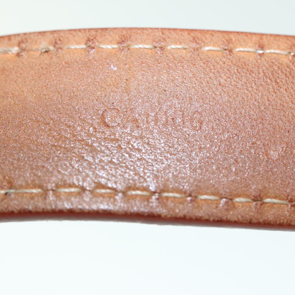 LOUIS VUITTON Damier Azur Ceinture Tresor Belt 36.2"""""""" M9730 LV ti1747
