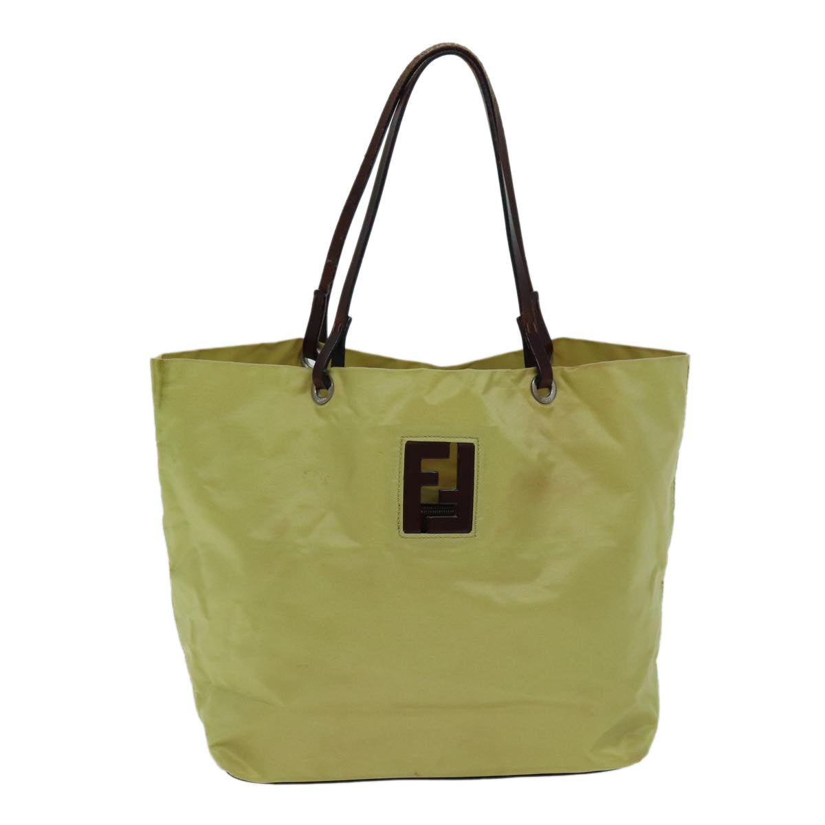 Luxury Fendi Hand Bag Nylon Yellowti1759