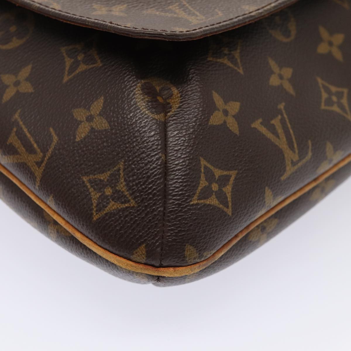 LOUIS VUITTON Monogram Musette Shoulder Bag M51256 LV ti1793