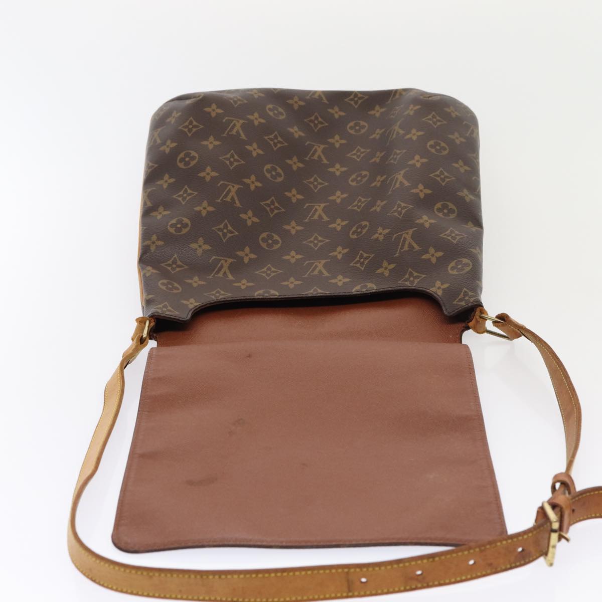 LOUIS VUITTON Monogram Musette Shoulder Bag M51256 LV ti1793