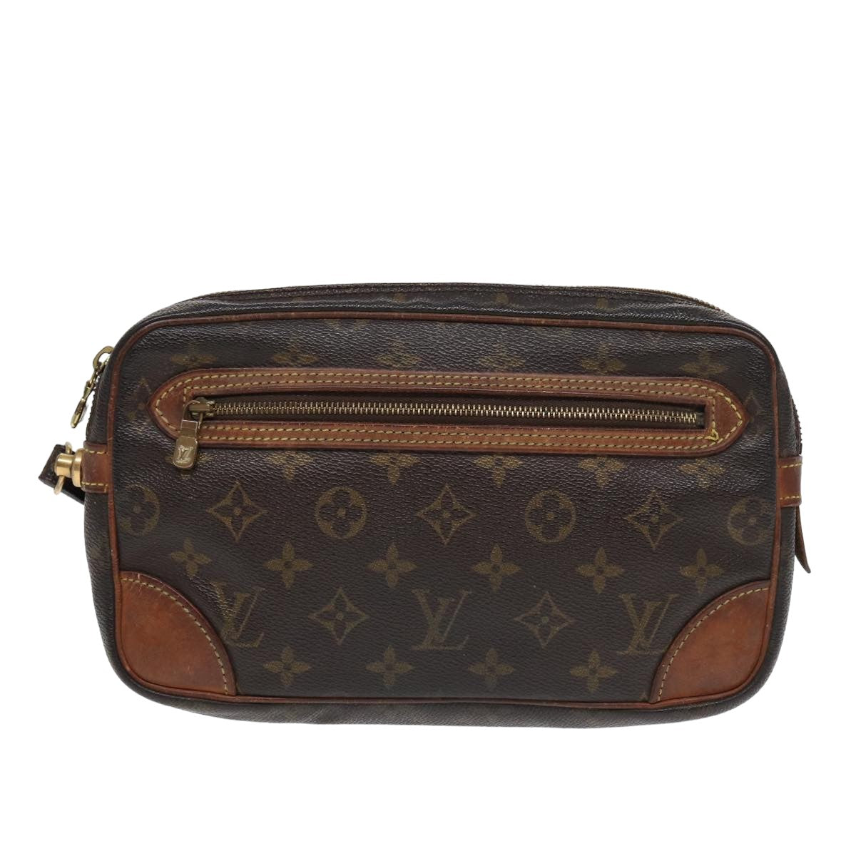 LOUIS VUITTON Monogram Marly Dragonne GM Clutch Bag M51825 LV ti1835