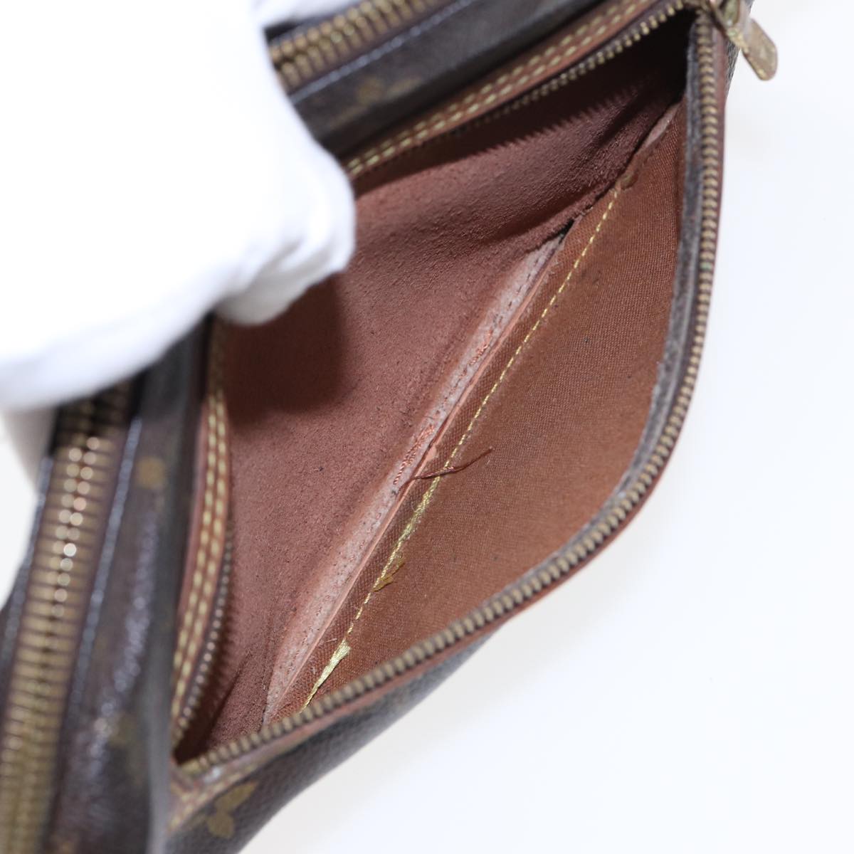 LOUIS VUITTON Monogram Marly Dragonne GM Clutch Bag M51825 LV ti1835