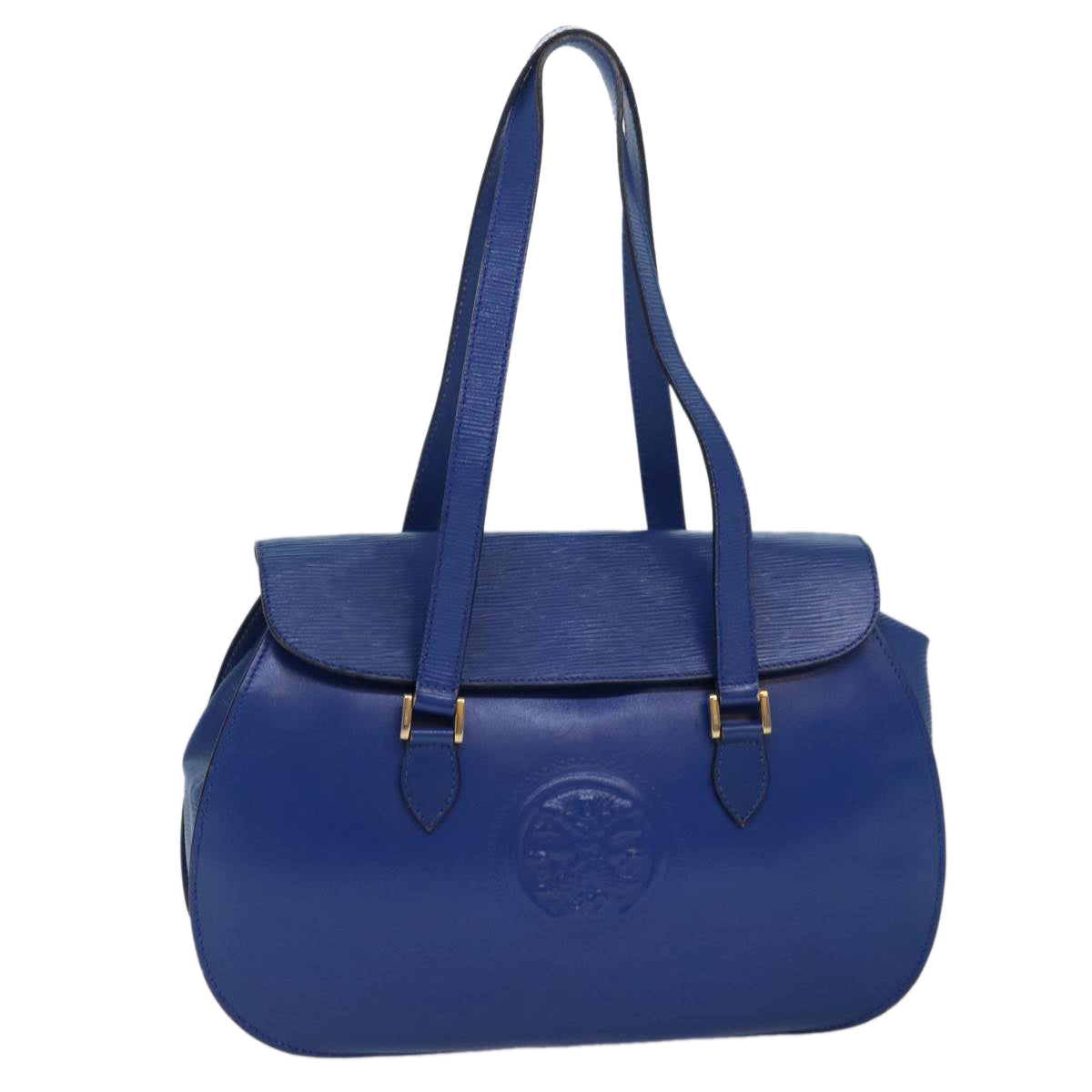 Luxury Fendi Shoulder Bag Leather Blueti1862